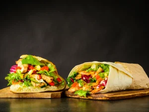 Chicken and Potato Chip Shawarma Recipe