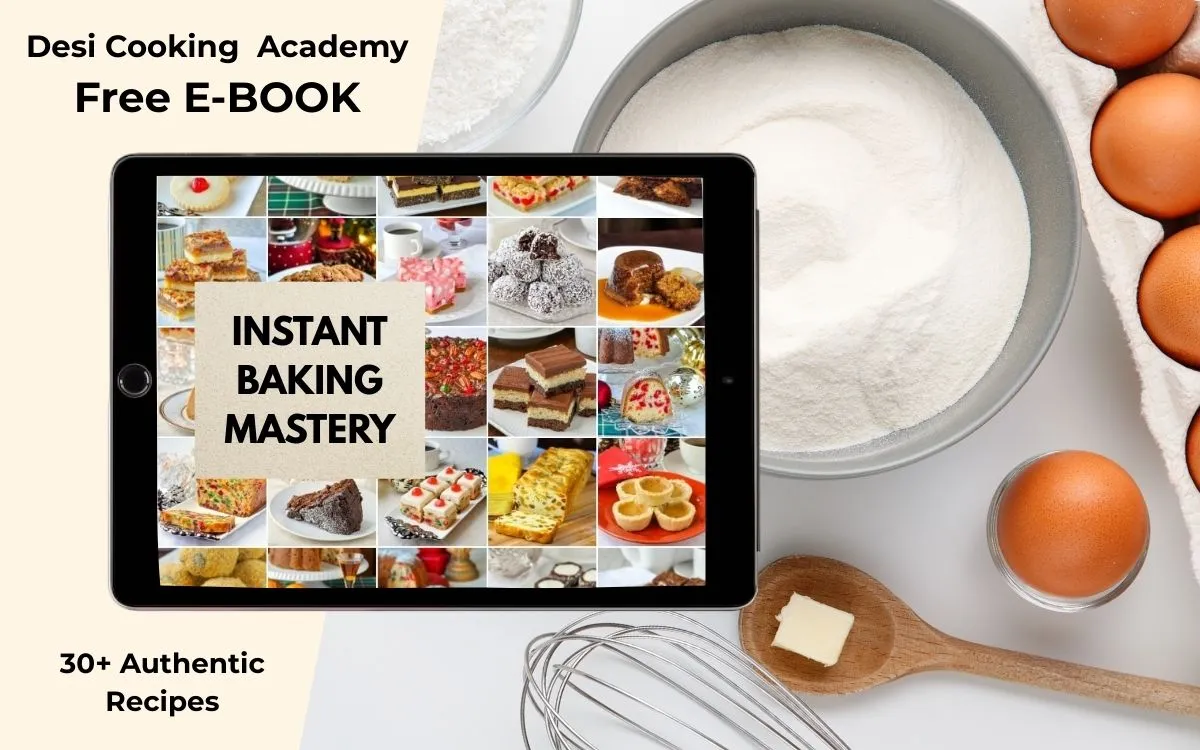 Instant Baking Course In Urdu Hindi 10 - Instant Baking Course Cover - Desi Cooking Academy Instant Baking Course Cover - Desi Cooking Academy
