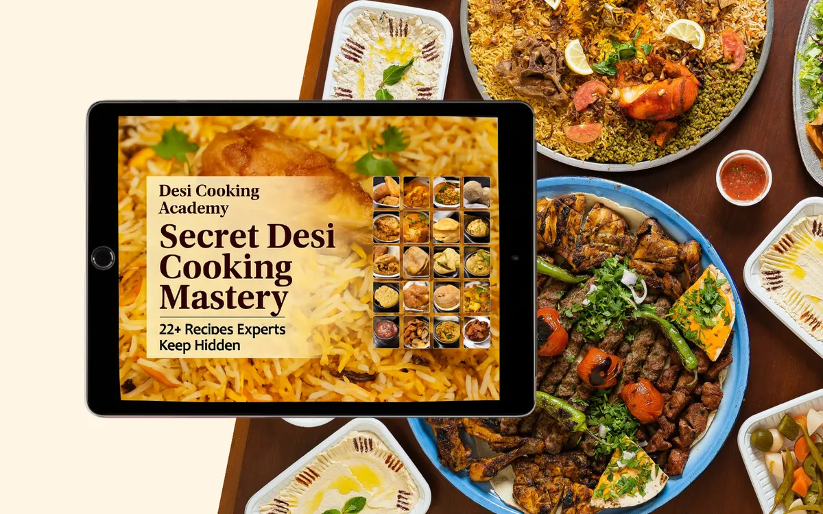 Secret Desi Cooking Mastery Course in English